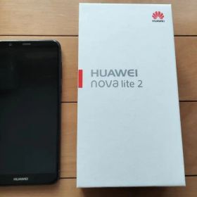 HUAWEI nova lite 2 本体 ブルー