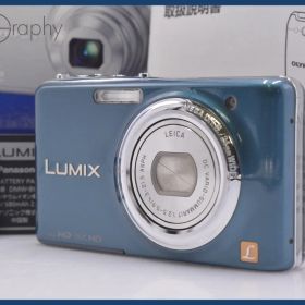 【動作保証】 パナソニック Panasonic LUMIX DMC-FX77 5x 元箱、バッテリー、メモリーカード、取扱説明書付属 同梱無料 #yk6015