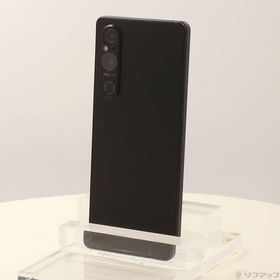 〔中古〕SONY(ソニー) Xperia 1 V 256GB ブラック SOG10 au SIMフリー〔297-ud〕