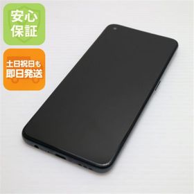 オッポ(OPPO)の超美品 SIMフリー OPPO A55s 5G 64GB ブラック M777(スマートフォン本体)