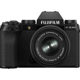 【新品・2営業日で発送】FUJIFILM X-S20LK-1545 ブラック 二言語対応モデル