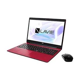【中古-非常に良い】 NEC 15.6型ノートパソコン LAVIE Note Standard NS600 NAシリーズ カームレッド AMD Ryzen 7 メモリ 4GB SSD 256GB