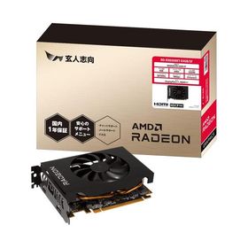 玄人志向 グラフィックボード AMD Radeon RX6500XT GDDR6 4GB 搭載モデル 国内正規代理店品 RD-RX6500X
