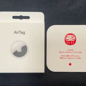 【未開封新品】Apple AirTag 2026年 だるま初売り限定モデル