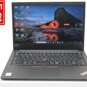 中古良品 フルHD 14インチ Lenovo ThinkPad E14 Gen1 Windows11 超高性能 第10世代Core i5-10210U 8GB 爆速NVMe式256GB-SSD カメラ 無線Wi-Fi6 Office付き Win11【中古ノートパソコン 中古パソコン 中古PC】送料無料 あす楽対応 即日発送（Windows10も対応可能 Win10）