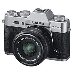 【中古】富士フイルムFUJIFILM ミラーレス一眼カメラ X-T30XCレンズキット シルバー X-T30LK-1545-S