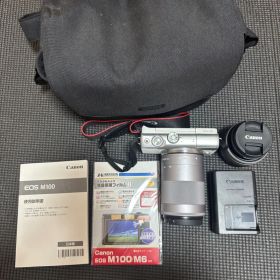 Canon eos M100 一眼レフ ダブルズームキット