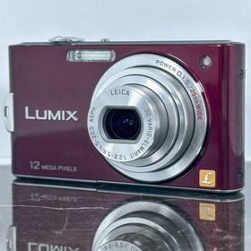 パナソニック(Panasonic)の【美品】Panasonic LUMIX DMC-FX60 バイオレット パープル(コンパクトデジタルカメラ)