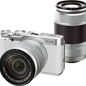 【中古】FUJIFILM ミラーレス一眼 X-A2 ダブルズームレンズキット ホワイト X-A2WH1650II/50230II