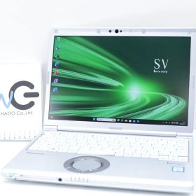 ✖✖訳あり品✖✖Panasonic レッツノート SV8 12.1型 第8世代 Core i5-8365U / メモリ16GB/SSD 256GB / Wi-Fi5 / Bluetooth/USB Type-C/カメラ / Windows11 17576