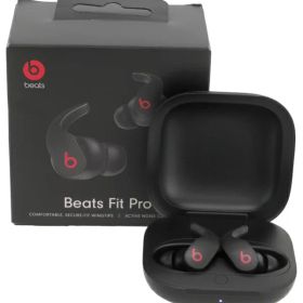 【Beats by Dr. Dre】ビーツバイドクタードレー『Beats Fit Pro / Beatsブラック』MK2F3PA/A 2022年1月発売 音響機器 1週間保証【中古】