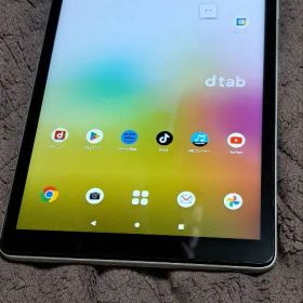 《 極美品 》ドコモ dtab Compact d-42a ゴールド