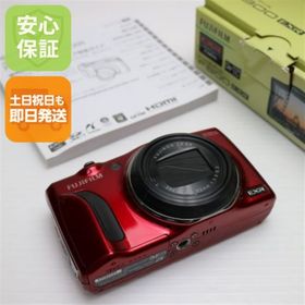 フジフイルム(富士フイルム)の超美品 FinePix F800EXR レッド M333(コンパクトデジタルカメラ)