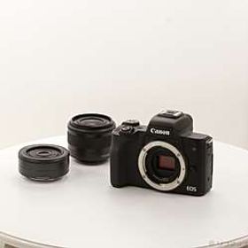 〔中古品〕 EOS Kiss M (ブラック) ダブルレンズキット〔中古品〕 EOS Kiss M (ブラック) ダブルレンズキット