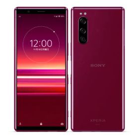 【SIMロック解除済】au Xperia5 SOV41 Red SONY 当社3ヶ月間保証 中古 イオシス