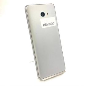 【全額返金保証】【最速発送】 かんたんスマホ2 32GB シルバー系 softbank SIMフリー A001KC 白ロム 動作確認済