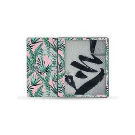 MightySkins Carbon Fiber Skin Compatible with Kindle Scribe (2022) Full Wrap - Two Tone Tropical | Textured Carbon Fiber Finish | Easy to _並行輸入