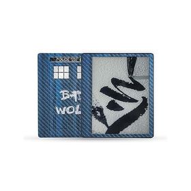 MightySkins Carbon Fiber Skin Compatible with Kindle Scribe (2022) Full Wrap - Time Lord Box | Protective Textured Carbon Fiber Finish | E_並行輸入