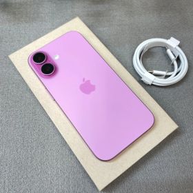 バッテリー99% iPhone 16 128GB ピンク 国内版 SIMフリー 送料無料