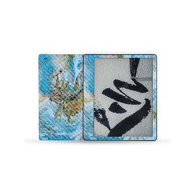 MightySkins Carbon Fiber Skin Compatible with Kindle Scribe (2022) Full Wrap - Island Swirl | Protective Textured Carbon Fiber Finish | Ea_並行輸入