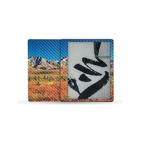 MightySkins Carbon Fiber Skin Compatible with Kindle Scribe (2022) Full Wrap - Denali Dreams | Protective Textured Carbon Fiber Finish | E_並行輸入