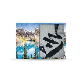 MightySkins Glossy Glitter Skin Compatible with Kindle Scribe (2022) Full Wrap - Mountain Lake | Protective High-Gloss Glitter Finish | Ea_並行輸入