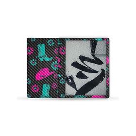 MightySkins Carbon Fiber Skin Compatible with Kindle Scribe (2022) Full Wrap - Neon Cowgirl | Protective Textured Carbon Fiber Finish | Ea_並行輸入