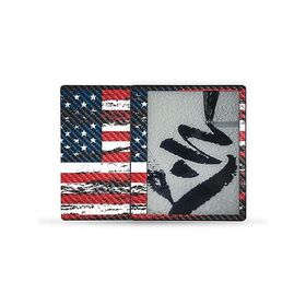 MightySkins Carbon Fiber Skin Compatible with Kindle Scribe (2022) Full Wrap - Tattered Flag | Protective Textured Carbon Fiber Finish | E_並行輸入