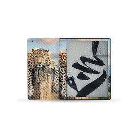 MightySkins Carbon Fiber Skin Compatible with Kindle Scribe (2022) Full Wrap - Chill Leopard | Protective Textured Carbon Fiber Finish | E_並行輸入