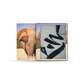 MightySkins Carbon Fiber Skin Compatible with Kindle Scribe (2022) Full Wrap - Elephant | Protective Textured Carbon Fiber Finish | Easy t_並行輸入