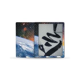 MightySkins Carbon Fiber Skin Compatible with Kindle Scribe (2022) Full Wrap - Global Sunrise | Protective Textured Carbon Fiber Finish | _並行輸入