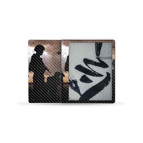 MightySkins Carbon Fiber Skin Compatible with Kindle Scribe (2022) Full Wrap - Mission Accomplished | Textured Carbon Fiber Finish | Easy _並行輸入