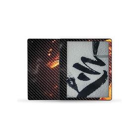 MightySkins Carbon Fiber Skin Compatible with Kindle Scribe (2022) Full Wrap - Flaming Dragon | Protective Textured Carbon Fiber Finish | _並行輸入