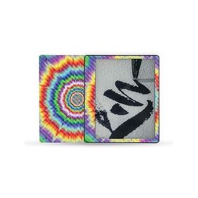 MightySkins Carbon Fiber Skin Compatible with Kindle Scribe (2022) Full Wrap - Vibration | Protective Textured Carbon Fiber Finish | Easy _並行輸入