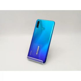 【中古】Huawei ymobile 【SIMフリー】 P30 lite ピーコックブルー MAR-LX2J【広島本通】保証期間1ヶ月【ランクC】