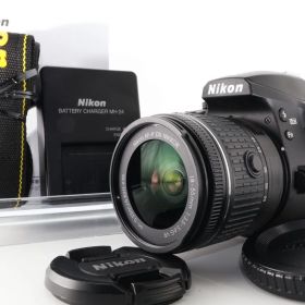 【極美品】《 ショット数2139 回》Nikon デジタル一眼レフカメラ D3400 AF-P 18-55 VR レンズキット ブラック D3400LKBK