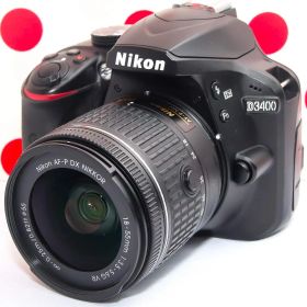 ニコン Nikon D3400❤スマホに転送❤小型軽量一眼レフ❤初めての一眼レフ