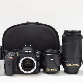C251422)Nikon Ｄ3400 デジタル一眼レフ ダブルレンズキット ３５㎜ 1.8 単焦点レンズ