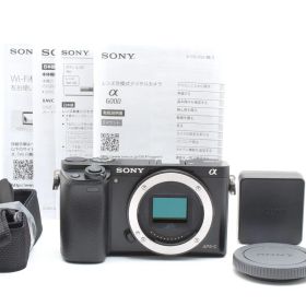 ★極上★ ソニー SONY α6000ボディ ILCE-6000 B ブラック 《ショット数10868回・バッテリー&充電器付！》★完動品★ #93P54A601198