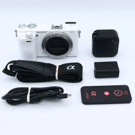 SONY ソニー ミラーレス一眼 α6000 ILCE-6000 ボディ ホワイト #260205_3273225