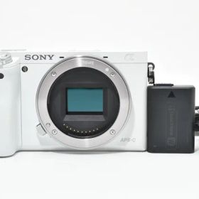 ＜良品＞ SONY(ソニー) ミラーレス一眼 α6000 ボディ ホワイト