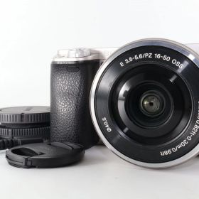 《 ショット数 4395回》SONY ミラーレス一眼 α6000 パワーズームレンズキット E PZ 16-50mm F3.5-5.6 OSS シルバー ILCE-6000L S