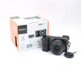 SONY ソニー α6000 ブラック / E 16-50mm F3.5-5.6 PZ レンズセット 【シャッター数2150回】