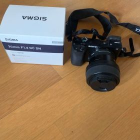 SONY α6000 SIGMA 30mm F1.4 DC DN レンズ付き
