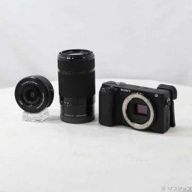 【中古】SONY(ソニー) α6400 ILCE-6400Y ダブルズームレンズキット ブラック 【258-ud】