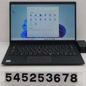 Lenovo ThinkPad X1 Carbon 6th Gen Core i5 8250U 1.6GHz/8GB/256GB(SSD)/14W/FHD(1920x1080)/Win11 【545253678】