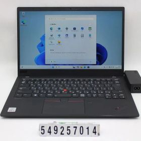Lenovo ThinkPad X1 Carbon 8th Gen Core i5 10210U 1.6GHz/8GB/256GB(SSD)/14W/FHD(1920x1080)/Win11 【549257014】