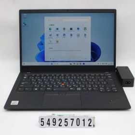Lenovo ThinkPad X1 Carbon 8th Gen Core i5 10210U 1.6GHz/8GB/256GB(SSD)/14W/FHD(1920x1080)/Win11 【549257012】