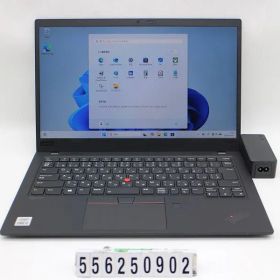 Lenovo ThinkPad X1 Carbon 8th Gen Core i5 10210U 1.6GHz/8GB/256GB(SSD)/14W/FHD(1920x1080)/Win11 【556250902】
