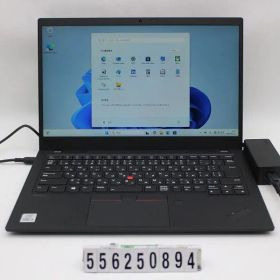 Lenovo ThinkPad X1 Carbon 8th Gen Core i5 10210U 1.6GHz/8GB/256GB(SSD)/14W/FHD(1920x1080)/Win11 【556250894】